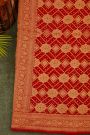Bandhani Kaddi Georgette Multi-Colour Saree With Bandhani Dots And Florals Body