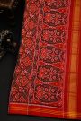 Patola Silk Yellow Saree With All Over Floral Weaving