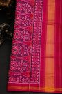 Patola Silk Multi-Colour Saree With All Over Floral Weaving Body