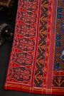 Patola Silk Royal Blue Saree With All Over Floral Weaving Body