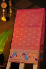 Narayanpet Silk Dual Colour Saree With Paithani Pallu And Border