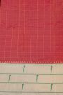 Narayanpet Silk Red Saree With Muniya Buttis Border