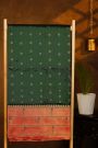 Narayanpet Silk Bottle Green Saree With Muniya Buttis Border