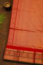Narayanpet Silk Baby Pink Saree With Temples Border