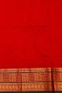Narayanpet Silk Baby Pink Saree With Temples Border