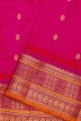 Narayanpet Silk Rani Pink Saree
