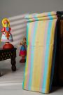 Coimbatore Silk Multi-Colour Saree With Strips Body And Borderless Design