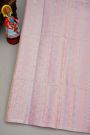 Coimbatore Silk Multi-Colour Saree With Strips Body And Borderless Design