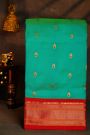 Narayanpet Silk Sea Green Saree