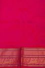 Narayanpet Silk Pista Green Saree With Florals And Buttis Body