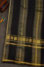 Mysore Crepe White Saree With Gap Border