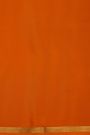 Mysore Crepe Rust Orange Saree With Small Mango Paisley Buttis Body