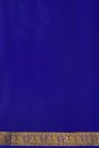 Mysore Crepe Royal Blue Saree With Zari Checks Body