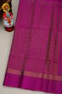Coimbatore Silk Bottle Green Saree WIth Floral Buttis Body