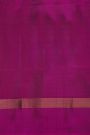 Coimbatore Silk Bottle Green Saree WIth Floral Buttis Body