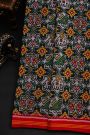 Patola Silk Multi-Colour Saree With Florals And Birds Body