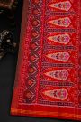 Patola Silk Multi-Colour Saree With Florals And Birds Body