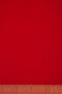Paithani Silk Red Saree With Muniya Buttis Border