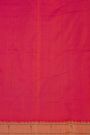 Paithani Silk Magenta Saree With Muniya Buttis Border
