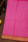 Paithani Silk Magenta Saree With Muniya Buttis Body