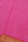 Paithani Silk Magenta Saree With Muniya Buttis Body