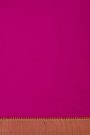Paithani Silk Magenta Saree With Muniya Buttis Body
