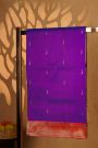 Paithani Silk Purple Saree With Muniya Buttis Body