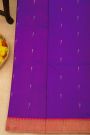 Paithani Silk Purple Saree With Muniya Buttis Body