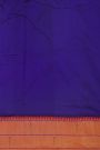 Paithani Silk Royal Blue Saree With Muniya Buttis Body