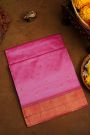 Paithani Silk Pink Saree With All Over Muniya Buttis Body And Double Muniyas Border