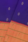 Paithani Silk Royal Blue Saree With Muniya Buttis Border