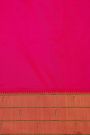 Paithani Silk Pink Saree With Triple Muniya Border