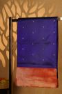 Paithani Silk Royal Blue Saree With Muniya Buttis Border