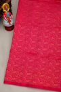 Coimbatore Silk Black Saree With Animal Theme Border
