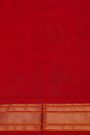 Narayanpet Silk Rani Pink Saree With Florals And Buttis Body