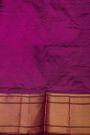 Narayanpet Silk Purple Saree With Florals And Buttis Body