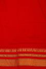 Narayanpet Silk Off White Saree With Diamonds In Zari Border
