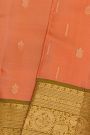 Coimbatore Silk Peach Pink Saree