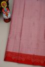 Coimbatore Silk Rose Pink Sare