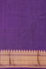 Coimbatore Silk Violet Saree With Temple Buttis Body
