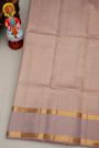 Coimbatore Silk Grey Saree With Florals And Leaves Buttis Body