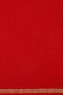 Coimbatore Silk Red Saree With Birds And Temple Design Border