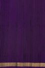 Coimbatore Silk Purple Saree With Rudraksha Buttis Body