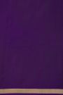 Coimbatore Silk Violet Saree With Florals And Butterfly Border