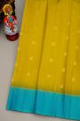 Coimbatore Silk Mehendi Green Saree With Florals And Buttis Body