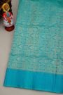 Coimbatore Silk Mehendi Green Saree With Florals And Buttis Body