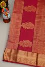 Coimbatore Silk Royal Blue Saree With Florals And Buttis Body