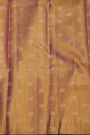 Kancheepuram Tissue Gold Meenakari Saree With Designer Elephants Border