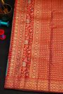 Kancheepuram Tissue Multi-Colour Saree With All Over Digital Weaving Body
