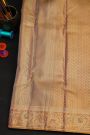 Kancheepuram Tissue Lavender Saree With All Over Meenakari Body